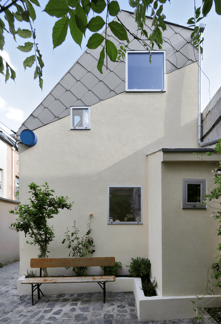 Elevation of a Family House in Bagnolet